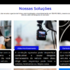 Landing Page para empresa de rastreamento veícular ou monitoramento azul - Image 3